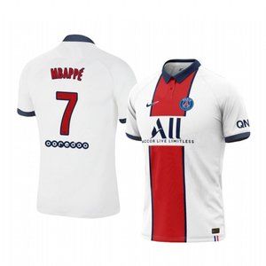 PSG Super Star Kylian Mbappe White Jersey ⚽️